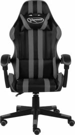 vidaXL Racing Καρέκλα Gaming Black/Grey