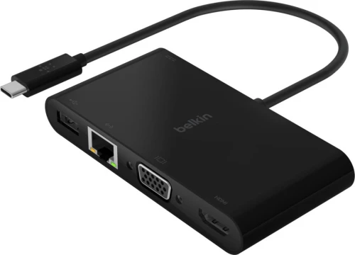 Belkin USB-C Multimedia + Charge Adapter