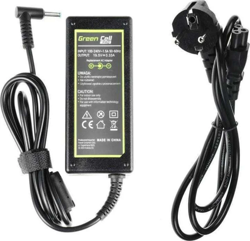 Green Cell AC Adapter 65W (AD49P)