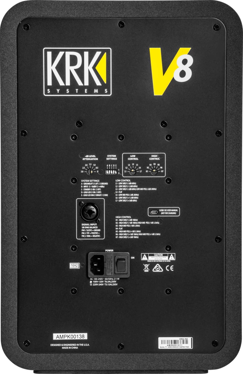 KRK V8 S4 Black
