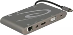 Delock Usb-C 3.1 Docking Station 4K Grey