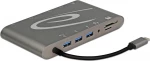 Delock Usb-C 3.1 Docking Station 4K Grey