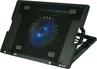 Vakoss LF-1860AL notebook cooling pad 43.2 cm (17") Black