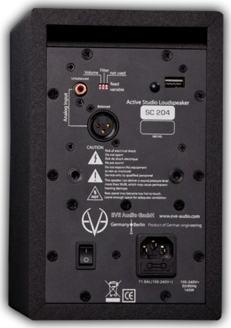 EVE Audio SC204 Black