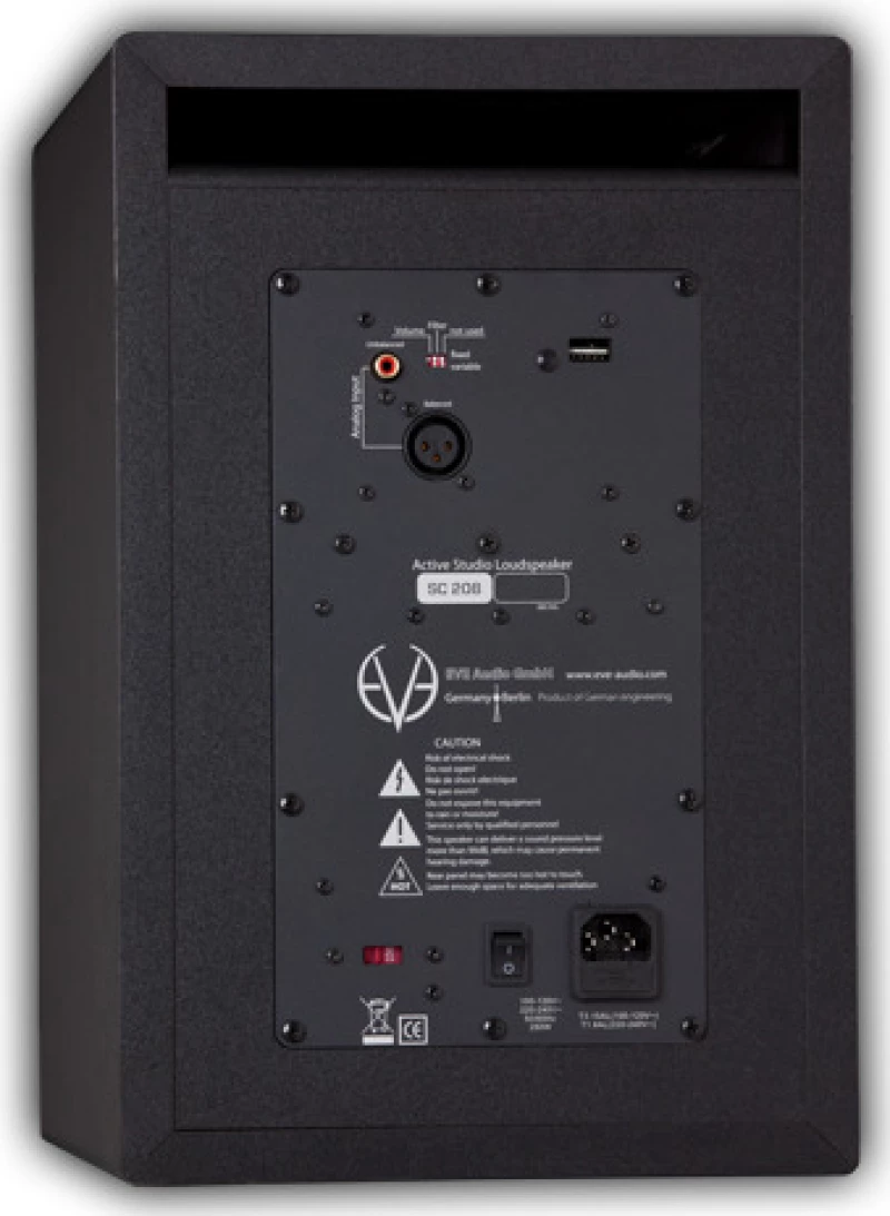 EVE Audio SC208 Black