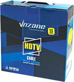 Vnzane HDMI 1.4 Cable HDMI male - HDMI male 15m Μαύρο