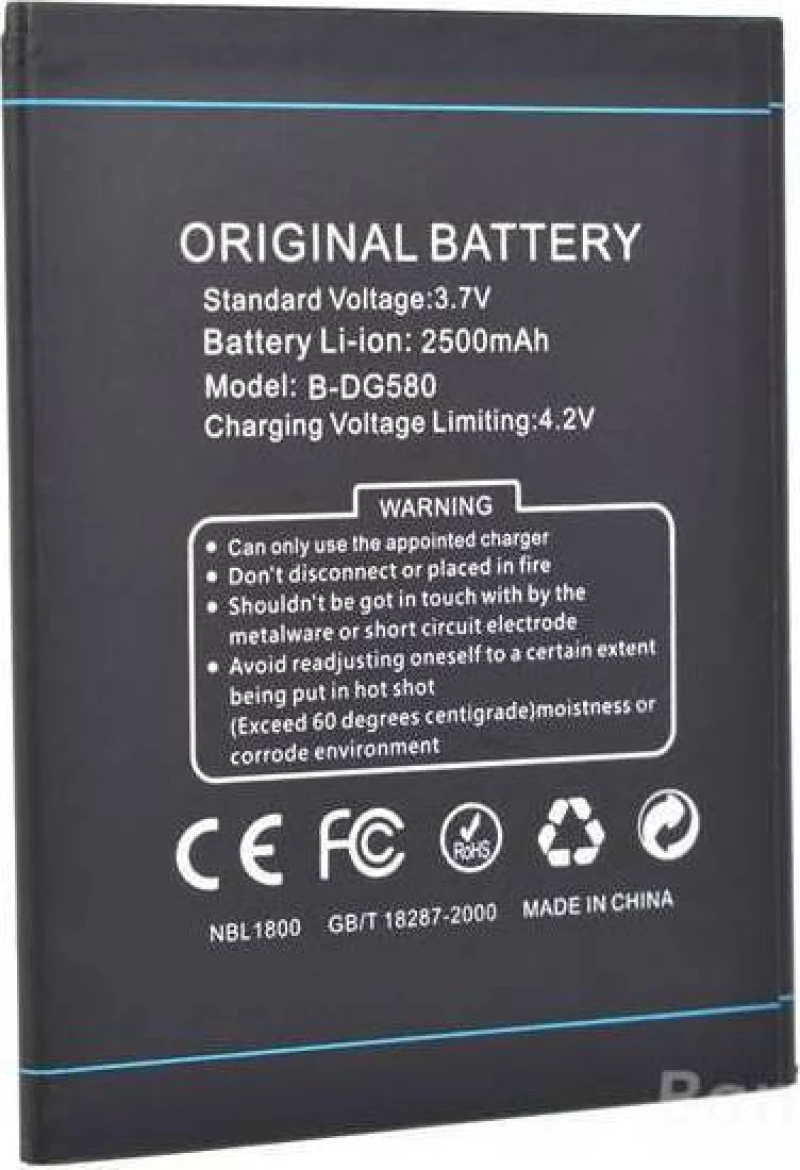 Doogee Μπαταρία για Kissme DG580 2500mAh