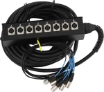 Soundsation 8 Xlr Male - 8 Xlr Female 15.00M Καλώδιο Multi