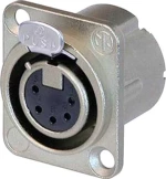 Neutrik Nc-5Fd-L Βύσμα Xlr 5-Pin Θηλυκό Για Πάνελ