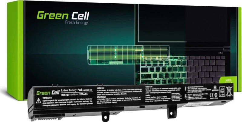 Green Cell Μπαταρία για Asus (R508/R556/R509/X551) 2200mAh