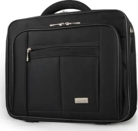 NATEC Boxer notebook case 39.6 cm (15.6") Briefcase Black