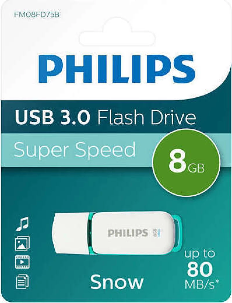 Philips Snow 8GB USB 3.1 Green