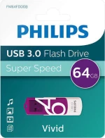 Philips Vivid 64GB USB 3.0 Purple
