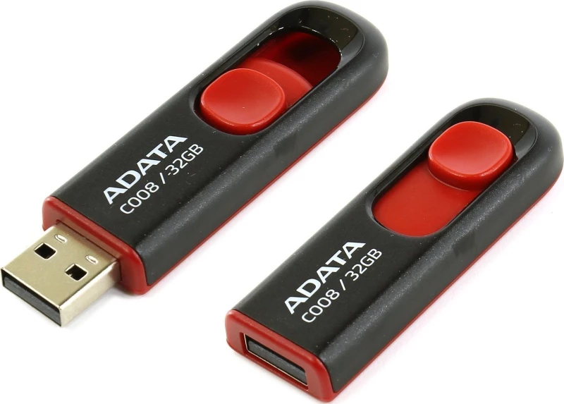 Adata C008 32GB USB 2.0 Κόκκινο