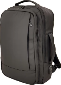 Αδιάβροχο Σακίδιο Πλάτης με Επέκταση, Laptop 15.6" Playbags 1905-01. Μαύρο max 25lt 8080