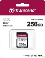 Transcend 300s SDXC 256GB U3 V30