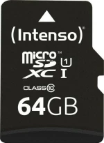 Intenso microSDXC 64GB U1 with Adapter