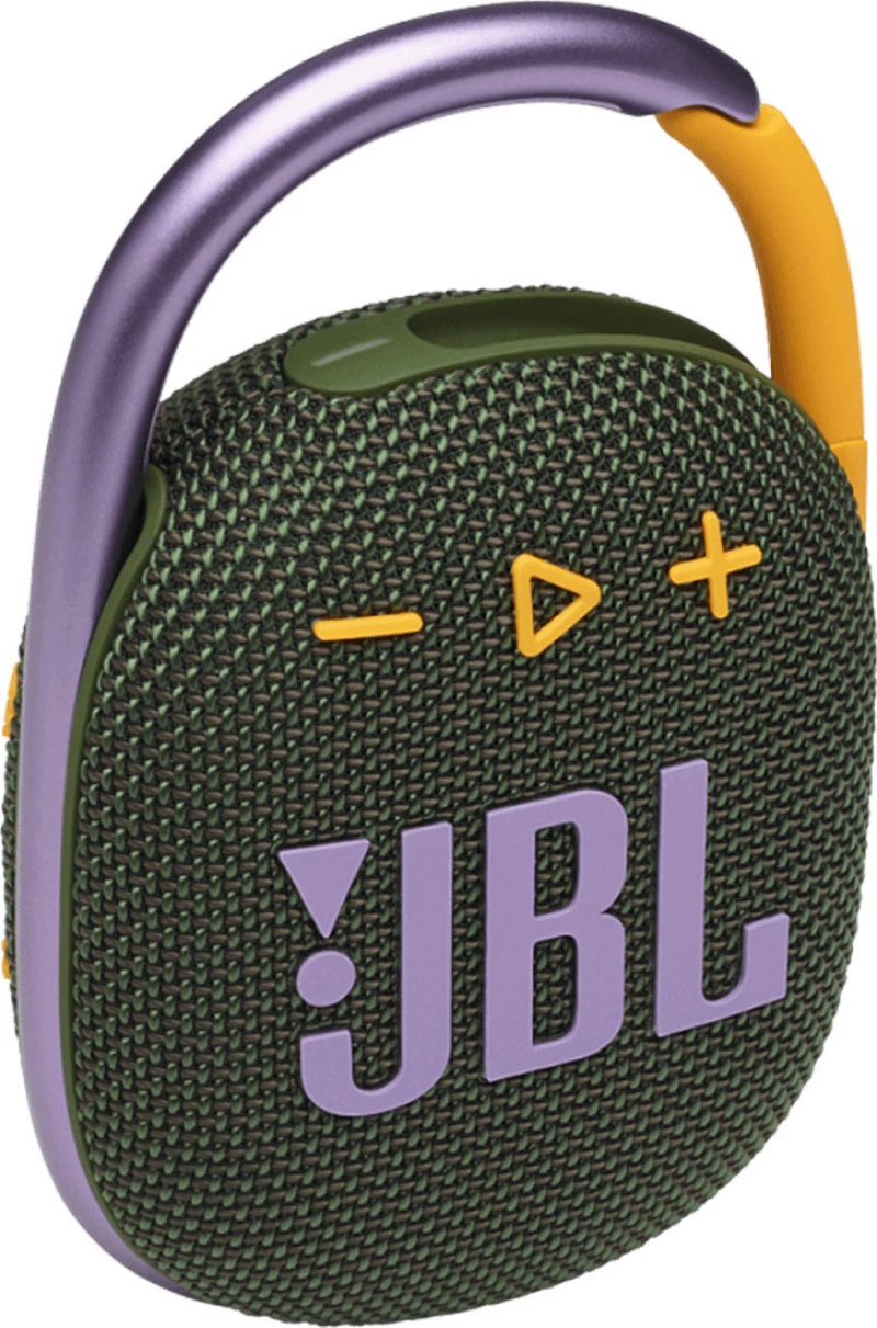 JBL Clip 4 Αδιάβροχο Ηχείο Bluetooth με 10 ώρες Λειτουργίας Green