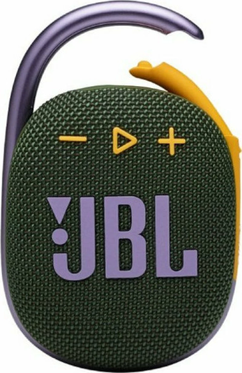 JBL Clip 4 Αδιάβροχο Ηχείο Bluetooth με 10 ώρες Λειτουργίας Green