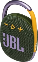 JBL Clip 4 Αδιάβροχο Ηχείο Bluetooth με 10 ώρες Λειτουργίας Green