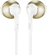 JBL Tune 205 Earbuds Handsfree με Βύσμα 3.5mm Χρυσό