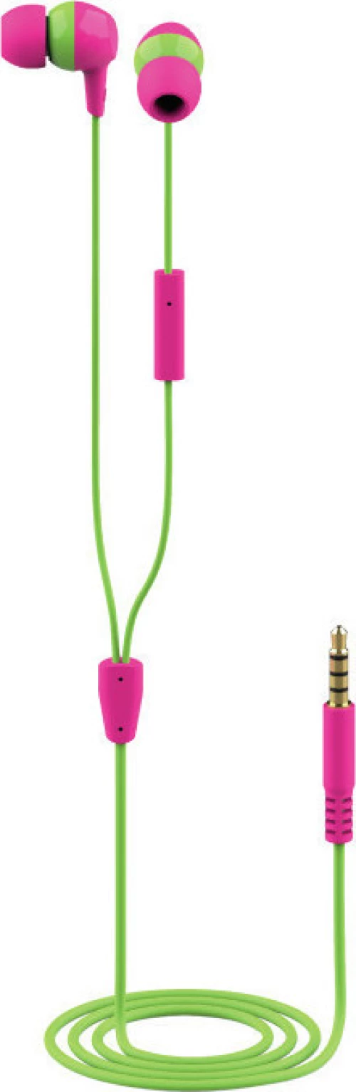 Trust Buddi Kids In-ear Handsfree με Βύσμα 3.5mm Ροζ
