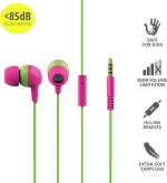 Trust Buddi Kids In-ear Handsfree με Βύσμα 3.5mm Ροζ