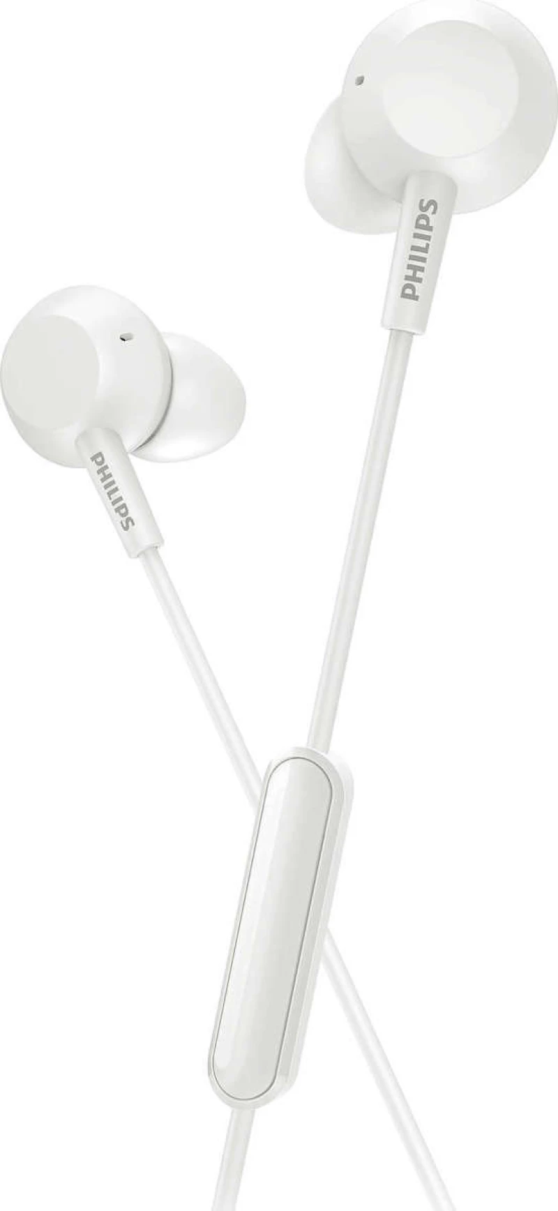 Philips TAE4105 In-ear Handsfree με Βύσμα 3.5mm Λευκό