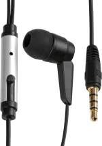 Lampa Essentials Line In-ear Handsfree με Βύσμα 3.5mm Μαύρο