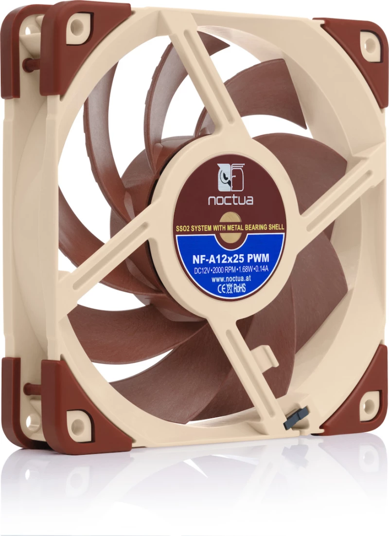 Case Cooler Noctua NF-A12x25 ULN 12 x 12 cm Brown