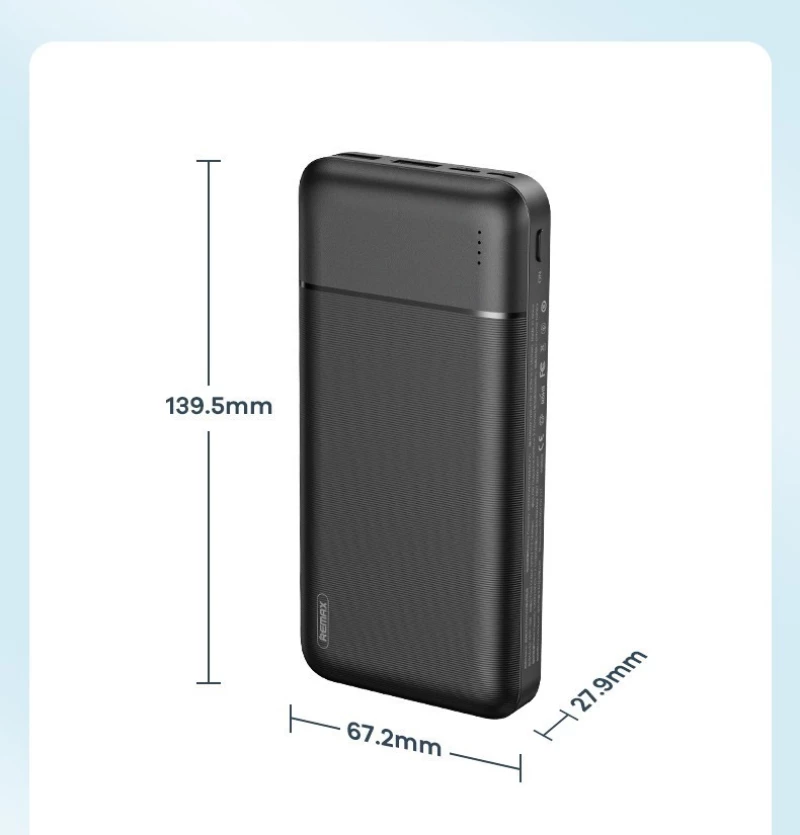 Remax Lango RPP-166 20000mAh Μαύρο