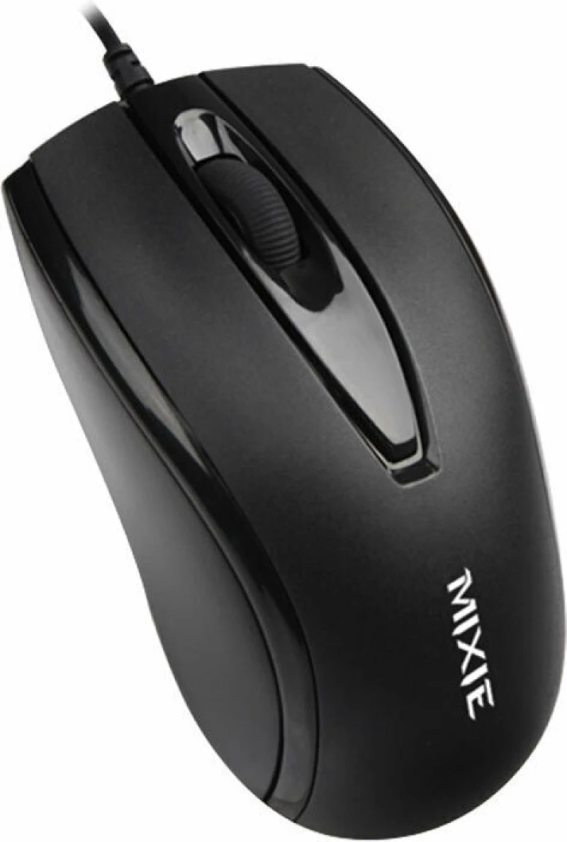 Mixie M01 Ενσύρματο Ποντίκι Black