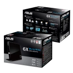 Asus Sbw-06D2X-U Μονάδα Οπτικού Δίσκου Μαύρος (Μαύρο) Blu-Ray Dvd Combo