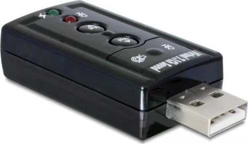 Κάρτα Ήχου Delock extern USB2.0 Virtual 7.1 24Bit 96kHz