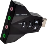 USB Εξωτερική Κάρτα Ήχου Virtual 7.1ch Double Headset