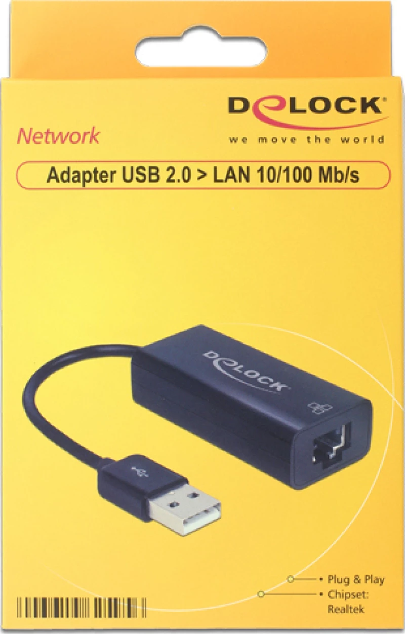 DeLock Adapter USB 2.0 to LAN