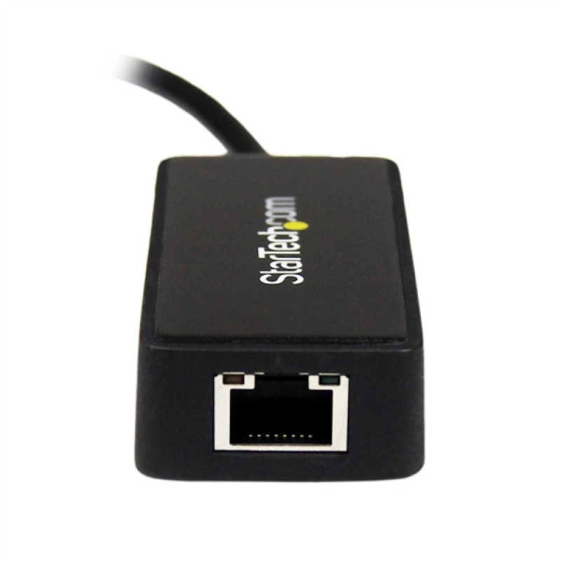 Startech Usb 3.0 To Gigabit Ethernet Adapter Nic W/ Usb Port Black Usb31000Sptb