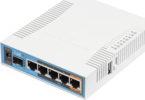 Mikrotik hAP ac 500 Mbit/s PoE τροφοδοτικού Λευκός (Άσπρος)