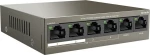 Network Switch Tenda 6-Port Fe Tef1106P-4-63W 58W (4X Poe)