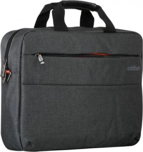 Addison 307015 notebook case 39.6 cm (15.6") Toploader bag Gray