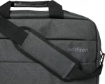 Addison 307015 notebook case 39.6 cm (15.6") Toploader bag Gray