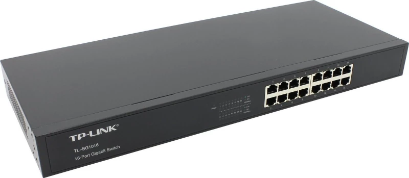 Tp-Link Tl-Sg1016 16-Port Gigabit Rackmount Switch V12