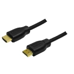 LogiLink HDMI 1.4 Cable HDMI male - HDMI male 1.5m Μαύρο