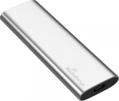 Mediarange Εξωτερικός Σκληρός Δίσκος Ssd Usb Type-C 480Gb (Silver) (Mr1102)