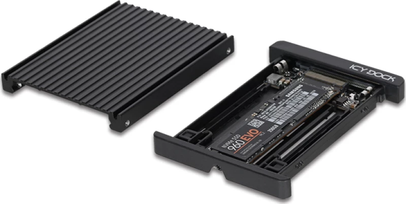 Raidsonic Mb705M2P-B Αποθηκευτικά Περιβλήματα Μονάδων Αποθήκευσης M.2 Περίβλημα Ssd Μαύρος (Μαύρο)