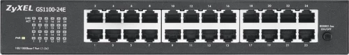 Zyxel Switch Gs-1100-24E, 24 Ports 10/100/1000Mbps, Enterprise Lan Switch, Rackmount, 2Yw.