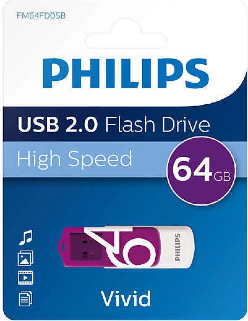 Philips Vivid 64GB USB 2.0