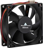 Powertech Ανεμιστήρας Pt-155, 80 X 80 X 25Mm, 12V, 3Pin & 4 Βίδες