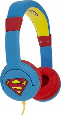 OTL Premium Junior Superman Man Of Steel Ενσύρματα Over Ear Παιδικά Ακουστικά Μπλε
