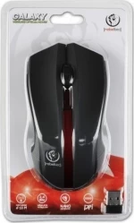 Rebeltec Galaxy Ασύρματο Ποντίκι Black/Red